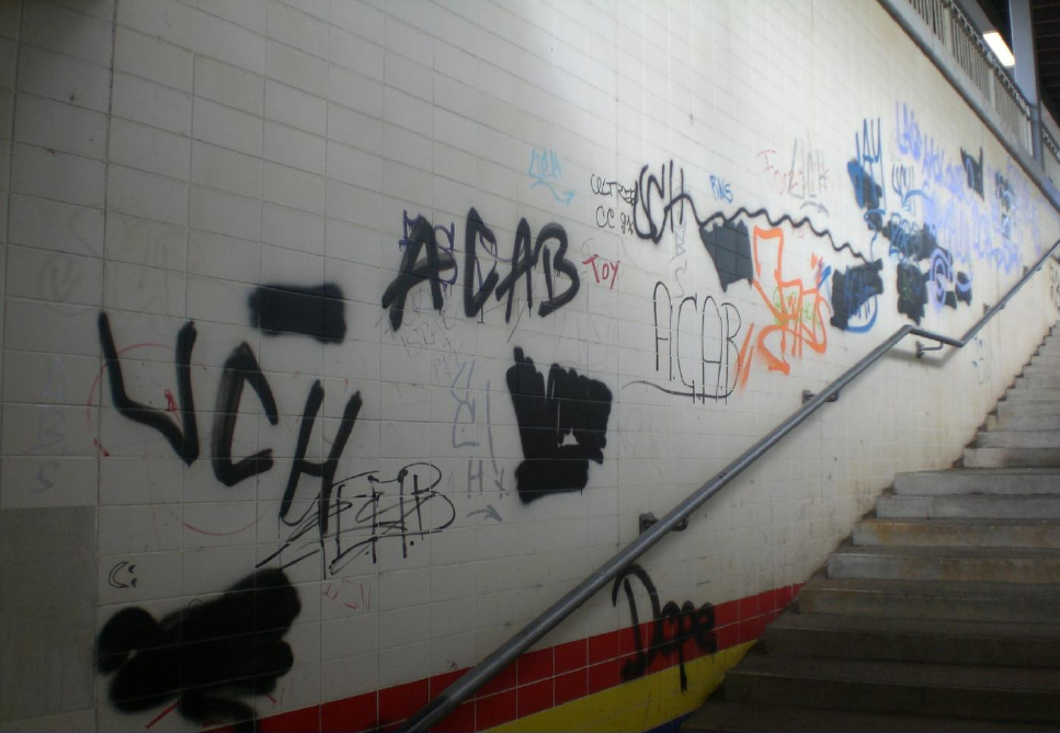 Čištění graffiti